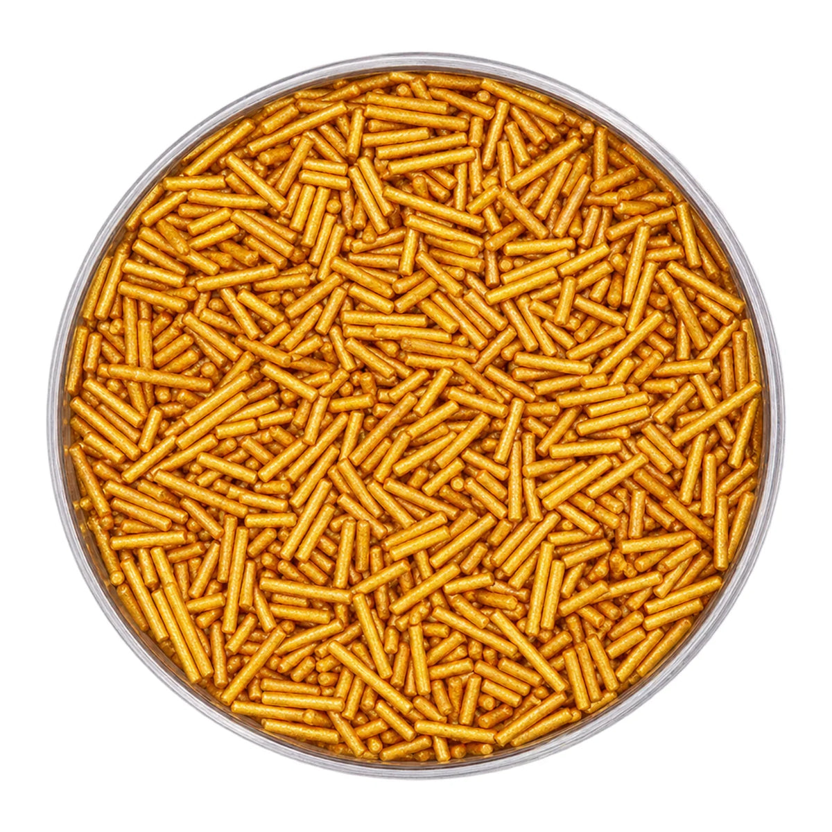 Gold Jimmies 75g - Iconic Sprinkles