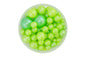 Green Shiny Pearls 100g - Iconic Sprinkles