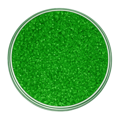 Green Sanding Sugar 100g - Iconic Sprinkles