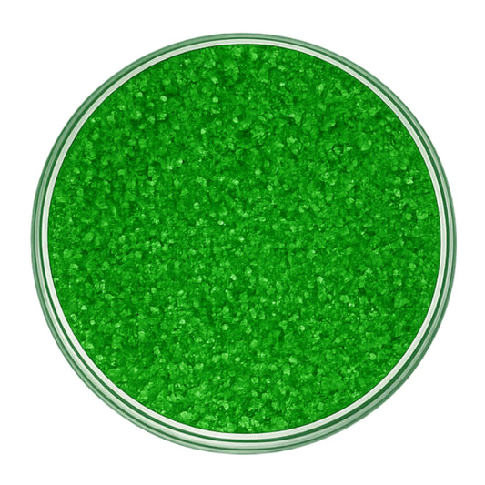 Green Sanding Sugar 100g - Iconic Sprinkles
