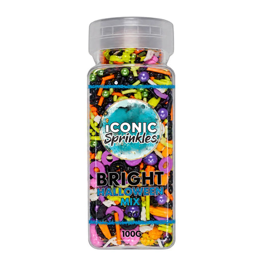 Bright Halloween Mix 90g - Iconic Sprinkles