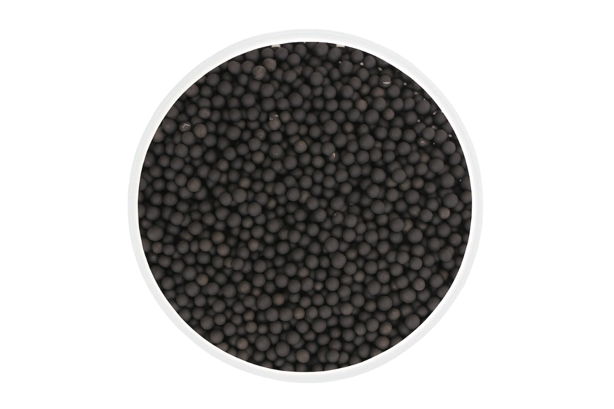 Matte Black Nonpareils 30g - Iconic Sprinkles