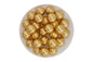 Metallic Gold 10mm Pearls 100g - Iconic Sprinkles