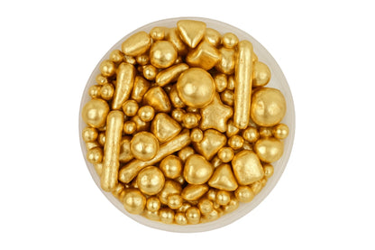 Metallic Gold Trio 100g - Iconic Sprinkles