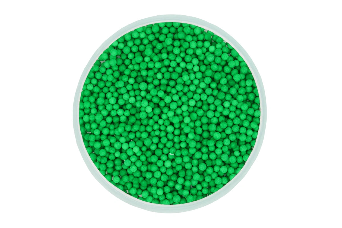 Matte Green Nonpareils 30g - Iconic Sprinkles