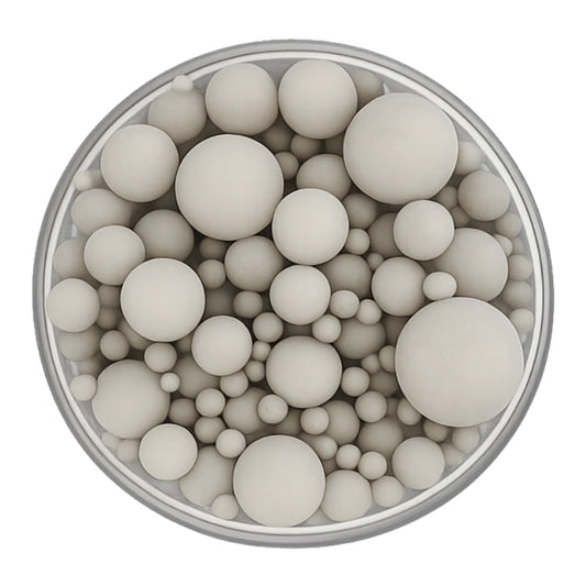 Matte Grey Pearls 100g - Iconic Sprinkles