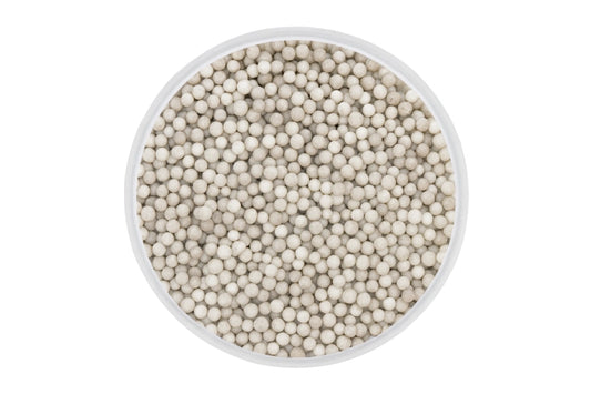Matte Grey Nonpareils 30g - Iconic Sprinkles