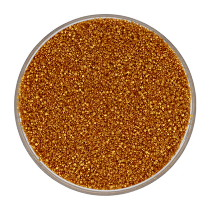 Metallic Gold Sanding Sugar 100g - Iconic Sprinkles