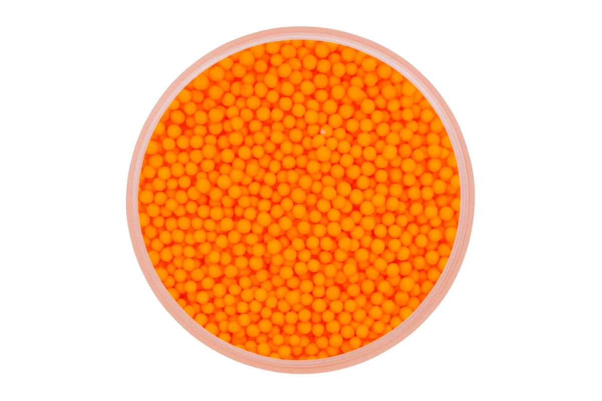 Matte Orange Nonpareils 100g - Iconic Sprinkles