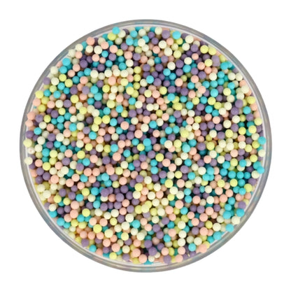 Matte Pastel Nonpareils 30g - Iconic Sprinkles