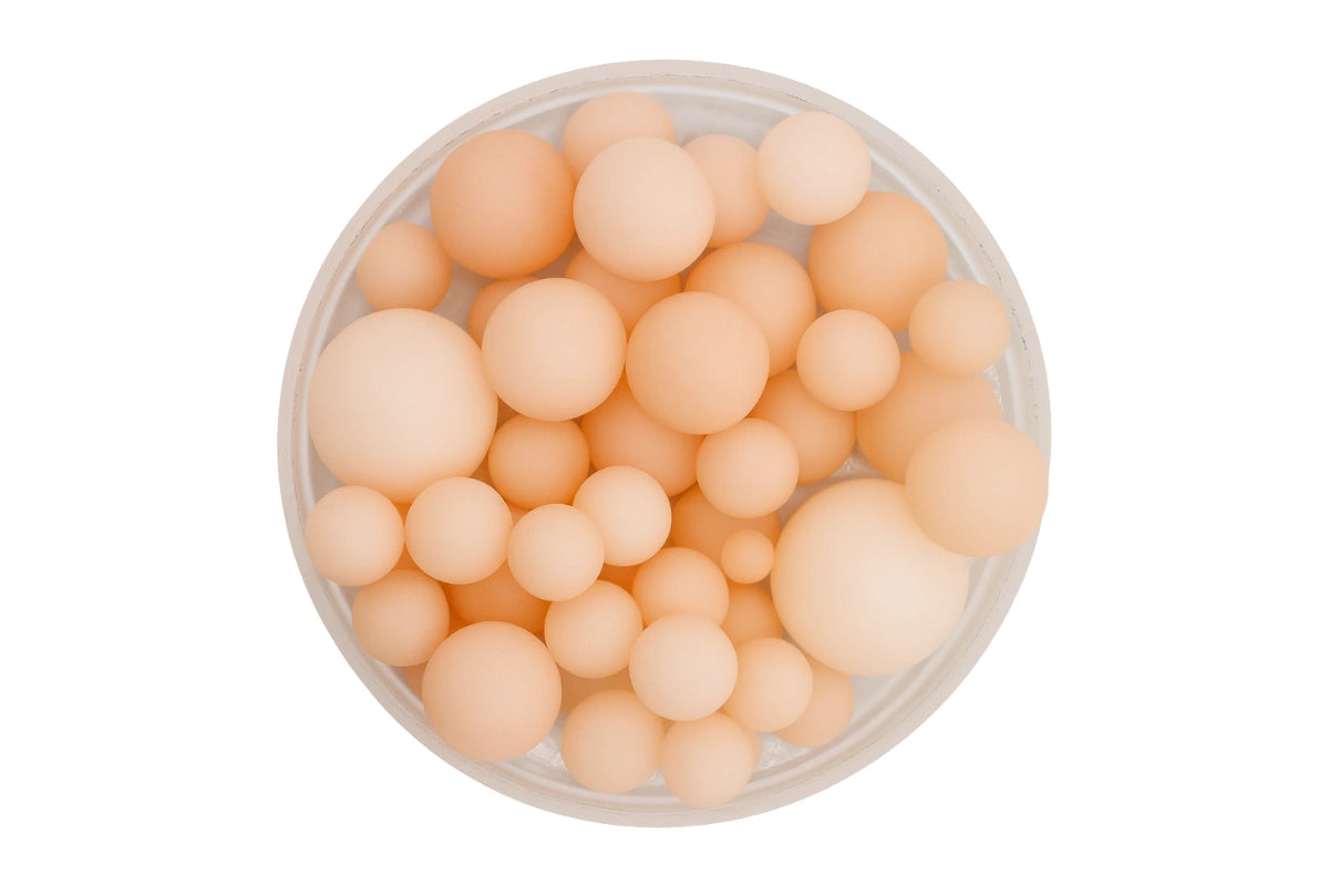 Matte Light Pink Pearls 100g - Iconic Sprinkles