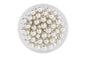 Metallic Silver 6mm Pearls 100g - Iconic Sprinkles