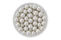 Metallic Silver 8mm Pearls 100g - Iconic Sprinkles