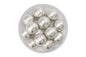 Metallic Silver 14mm Pearls 30g - Iconic Sprinkles