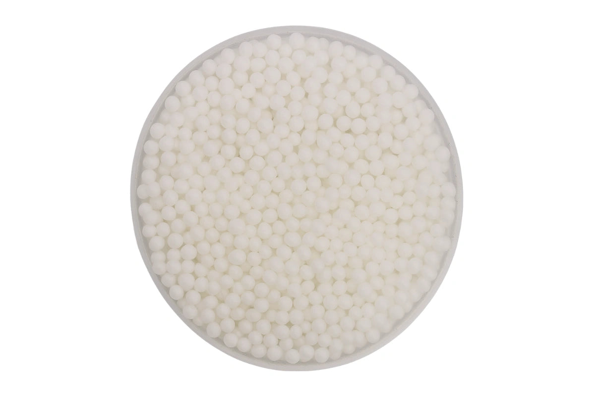 Matte White Nonpareils 100g - Iconic Sprinkles