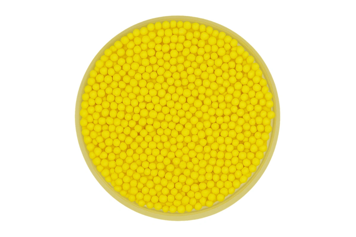 Matte Yellow Nonpareils 100g - Iconic Sprinkles