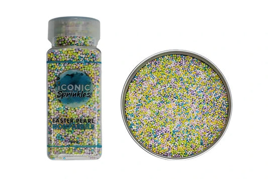 Easter Pearl Nonpareils 100g - Iconic Sprinkles