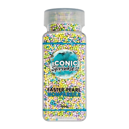 Easter Pearl Nonpareils 100g - Iconic Sprinkles