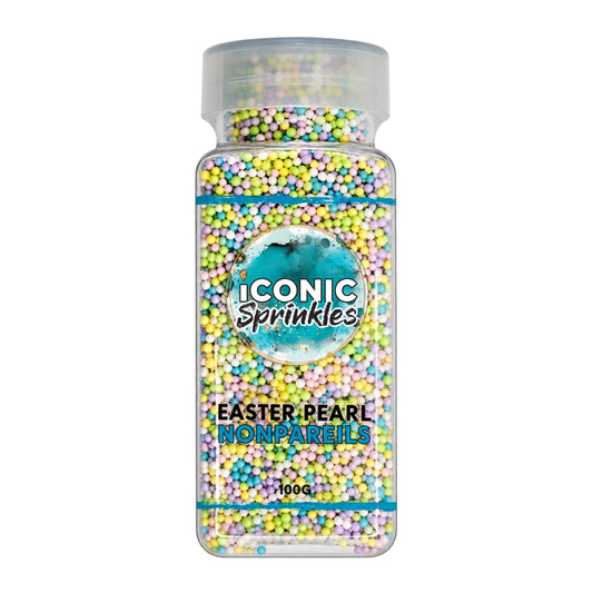 Easter Pearl Nonpareils 100g - Iconic Sprinkles