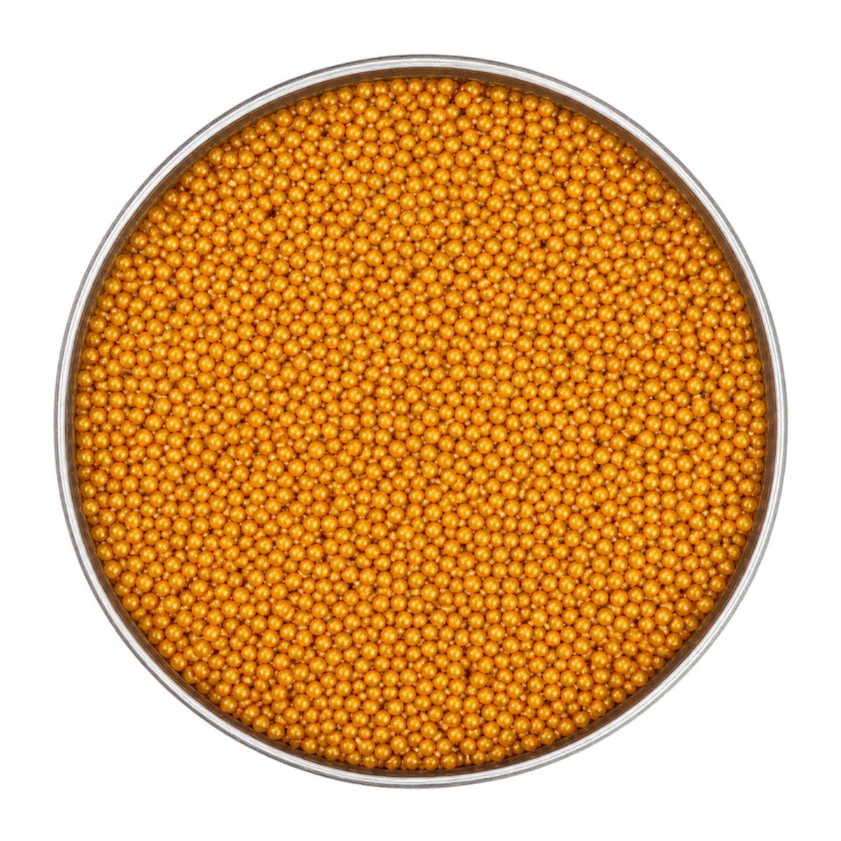 Gold Pearl Nonpareils 100g - Iconic Sprinkles