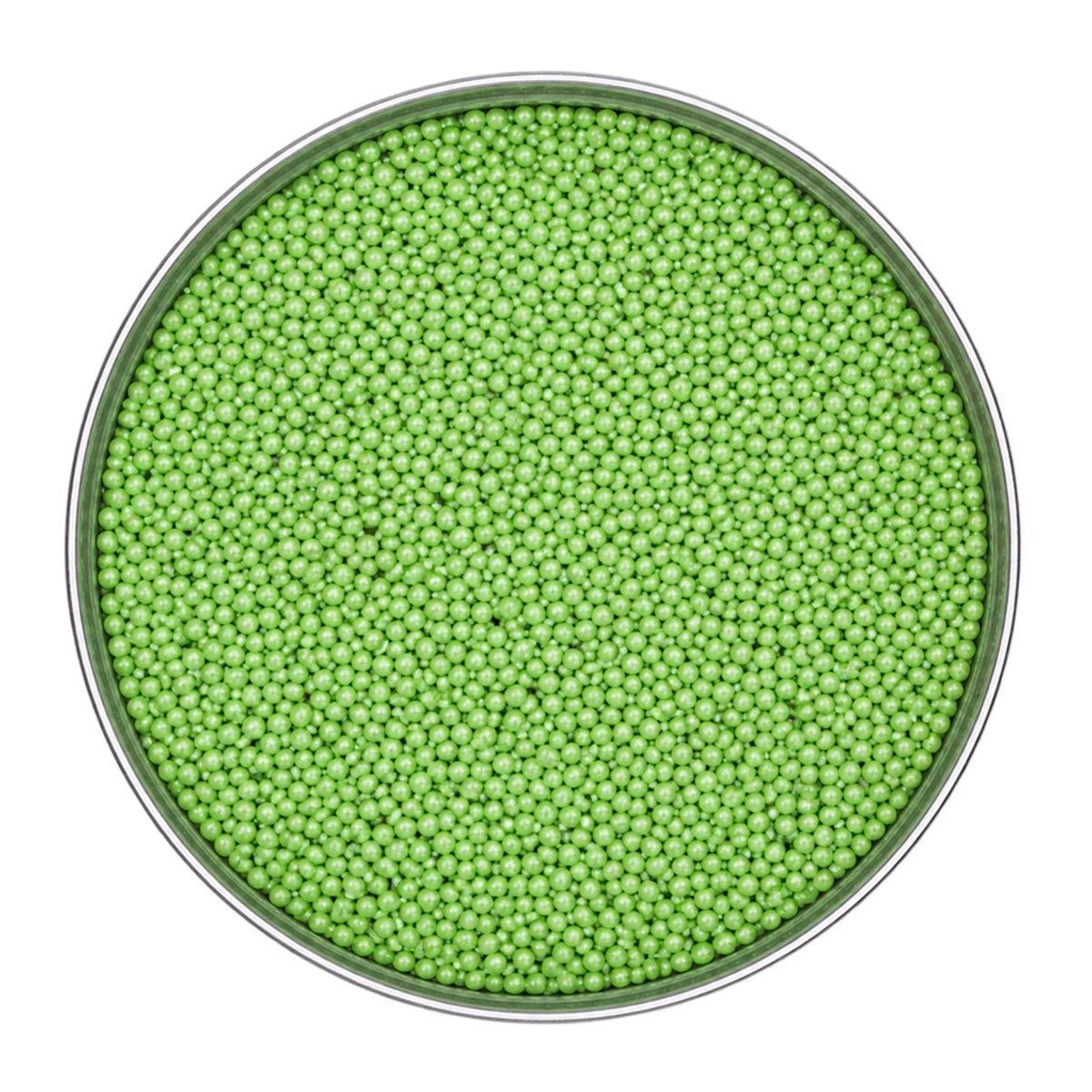 Green Pearl Nonpareils 100g - Iconic Sprinkles