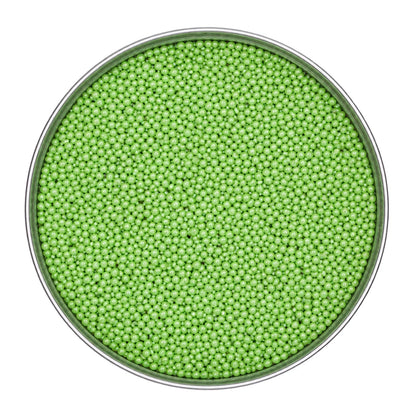 Green Pearl Nonpareils 100g - Iconic Sprinkles