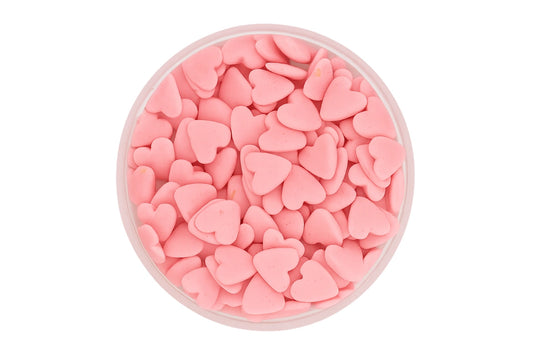 Pink Heart Confetti 30g - Iconic Sprinkles
