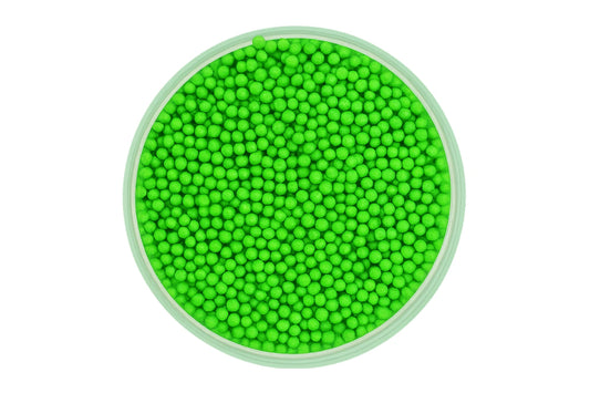 Lime Shiny Nonpareils 100g - Iconic Sprinkles