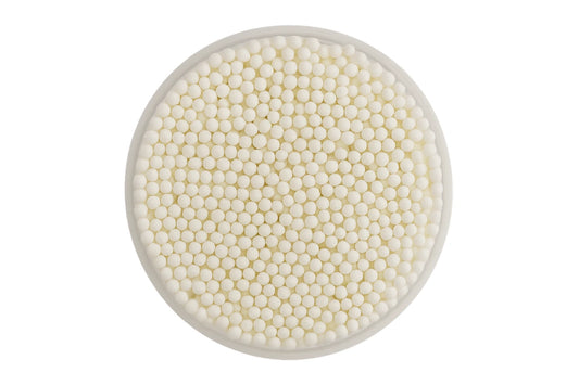 White Shiny Nonpareils 30g - Iconic Sprinkles