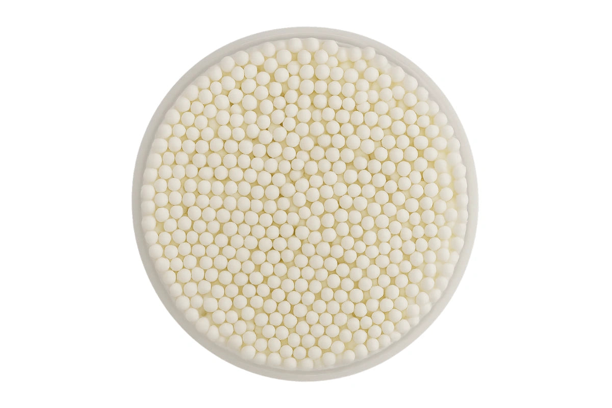 White Shiny Nonpareils 100g - Iconic Sprinkles
