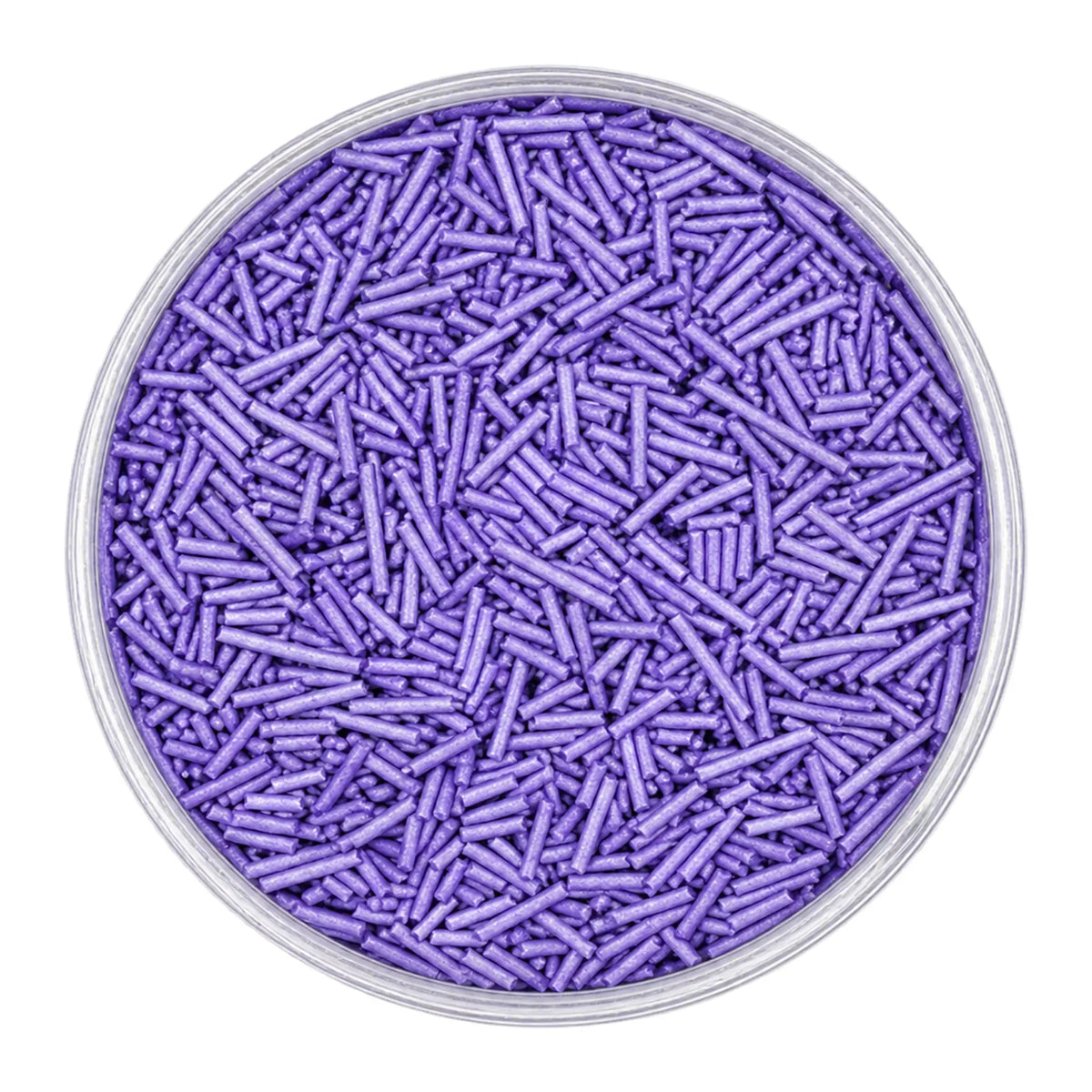 Purple Pearl Jimmies 75g - Iconic Sprinkles