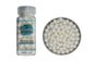 White 12mm Pearl Cachous 100g - Iconic Sprinkles