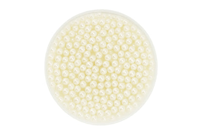 White 4mm Pearl Cachous 30g - Iconic Sprinkles