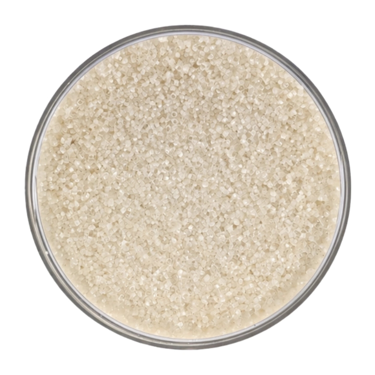 Pearl White Sanding Sugar 100g - Iconic Sprinkles