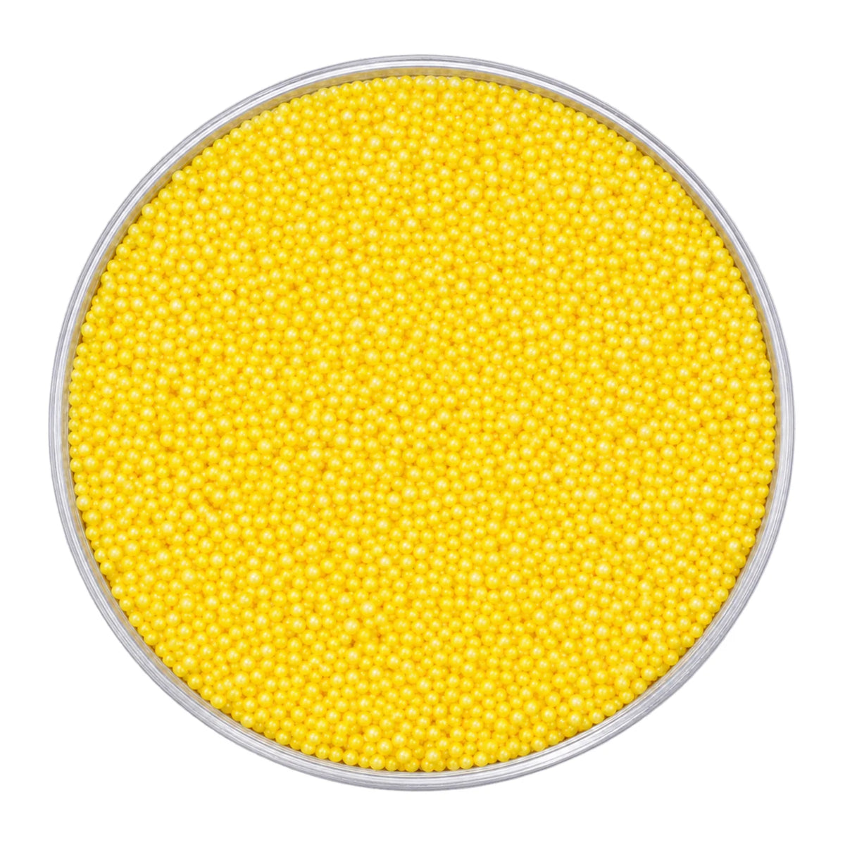 Yellow Pearl Nonpareils 100g - Iconic Sprinkles