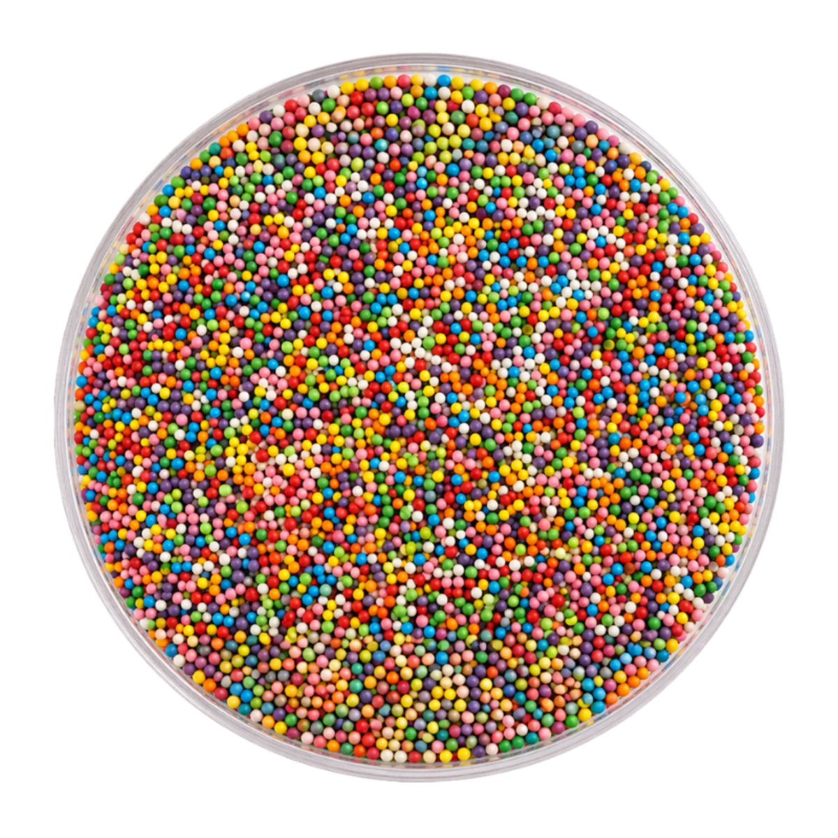 Rainbow Shiny Nonpareils 500g - Iconic Sprinkles