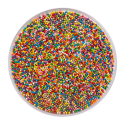 Rainbow Shiny Nonpareils 500g - Iconic Sprinkles
