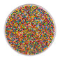 Rainbow Shiny Nonpareils 500g - Iconic Sprinkles