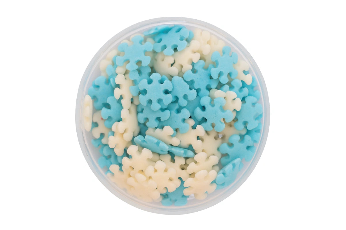 Snowflake Confetti 100g - Iconic Sprinkles