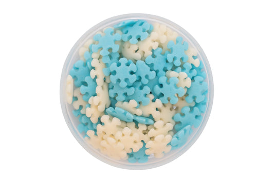 Snowflake Confetti 100g - Iconic Sprinkles