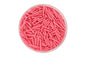 Pink Shiny Jimmies 30g - Iconic Sprinkles