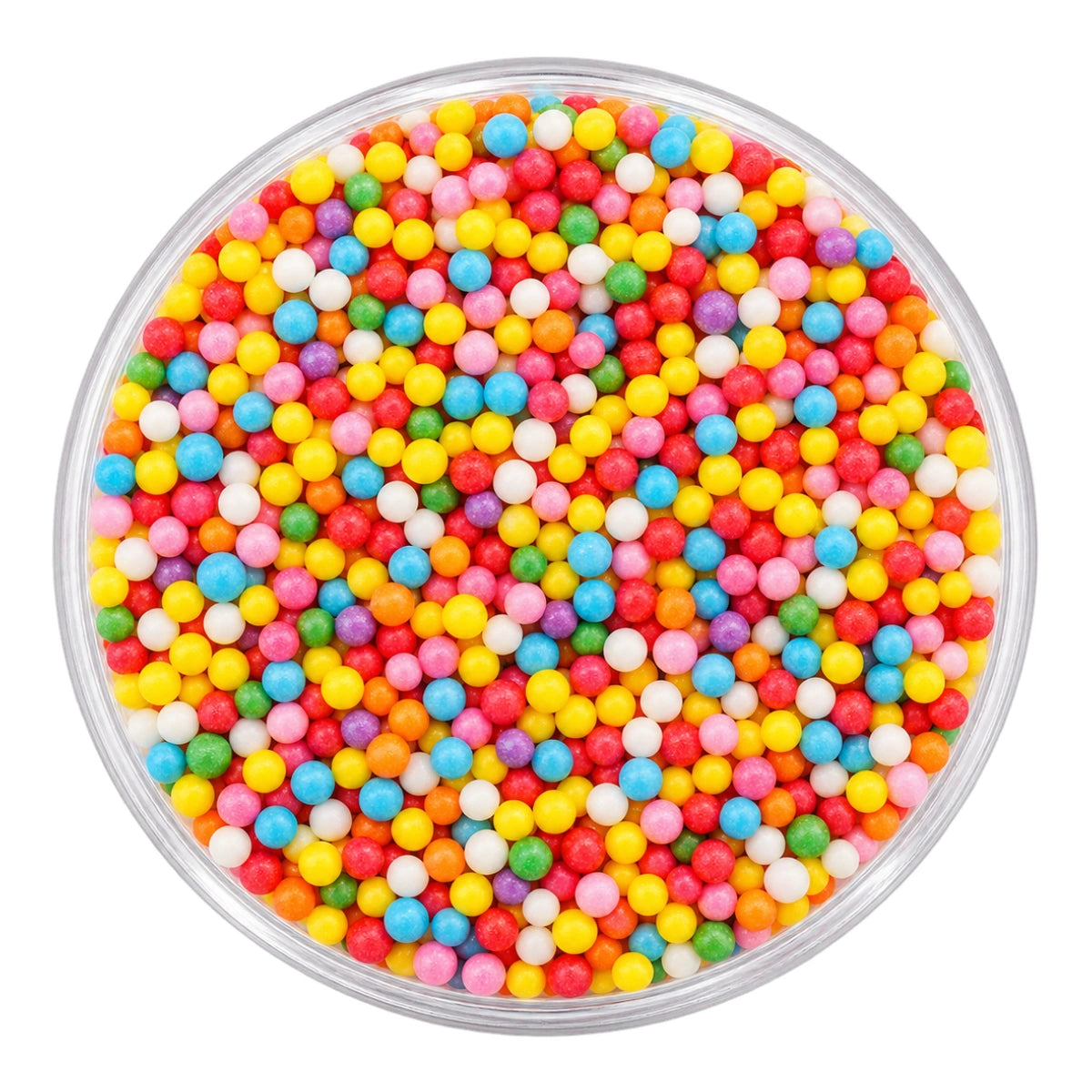 Matte Rainbow Nonpareils 100g - Iconic Sprinkles