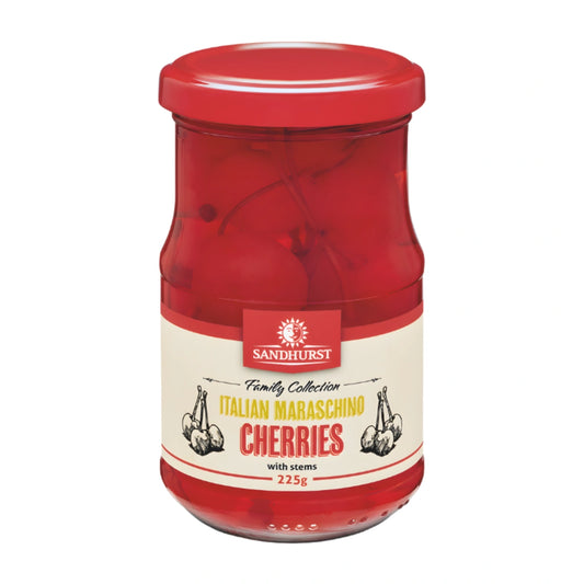 Italian Maraschino Cherries 225g - Sandhurst