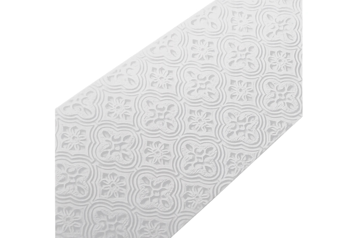 Wraparound Cake Impression Mat Carolines Sugar Art - 39inx8.5in Italian Tile