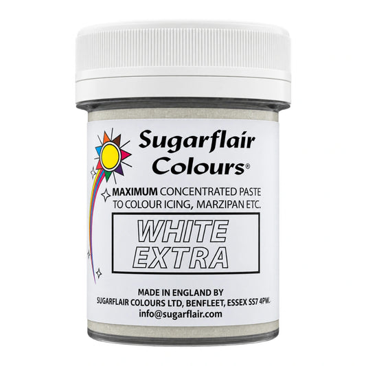 White Extra Maximum Concentrated Food Colour 42g - Sugarflair