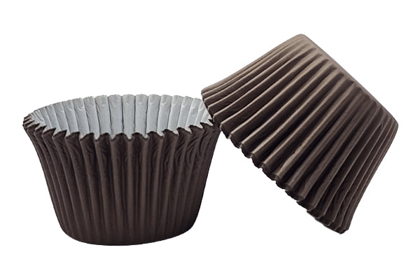 Brown Greaseproof Jumbo Muffin Cases 55mm - Iconic Cake Art
