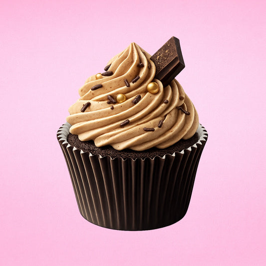 Brown Greaseproof Jumbo Muffin Cases 55mm - Iconic Cake Art