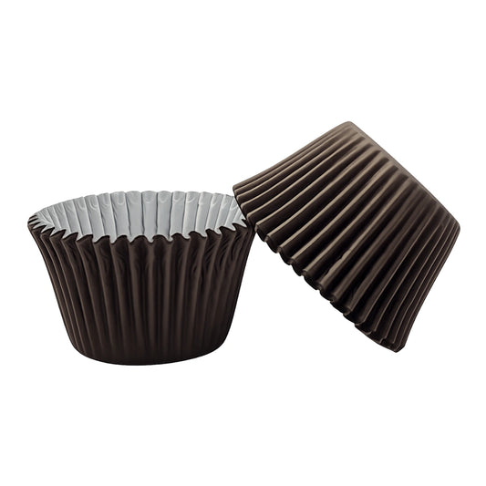 Brown Greaseproof Jumbo Muffin Cases 55mm - Iconic Cake Art