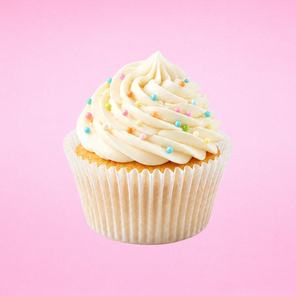 White Greaseproof Jumbo Muffin Cases 55mm - Iconic Cake Art