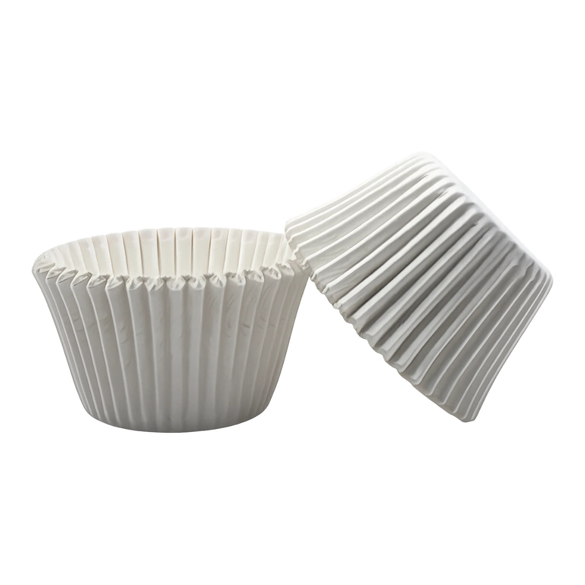 White Greaseproof Jumbo Muffin Cases 55mm - Iconic Cake Art